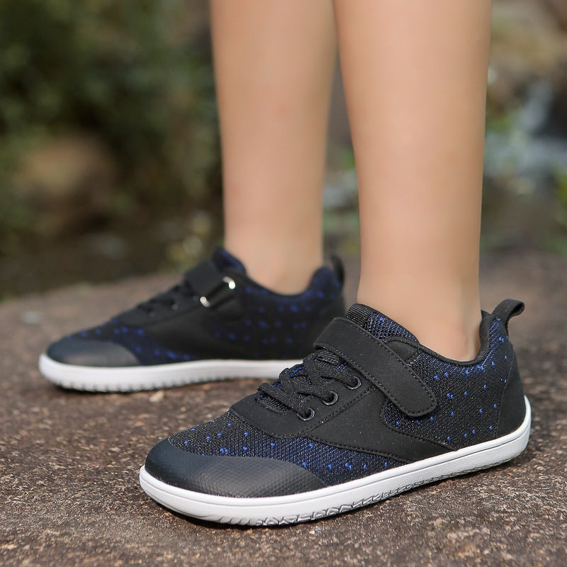 2024 Children'S Wide Last Barefoot Shoes Boys' Breathable Versatile Sports Shoes Girls' Outdoor Shoes Entertainment And Casual Shoes - Image 4