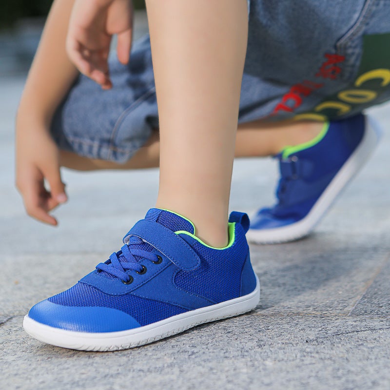 2024 Children'S Wide Last Barefoot Shoes Boys' Breathable Versatile Sports Shoes Girls' Outdoor Shoes Entertainment And Casual Shoes - Image 2