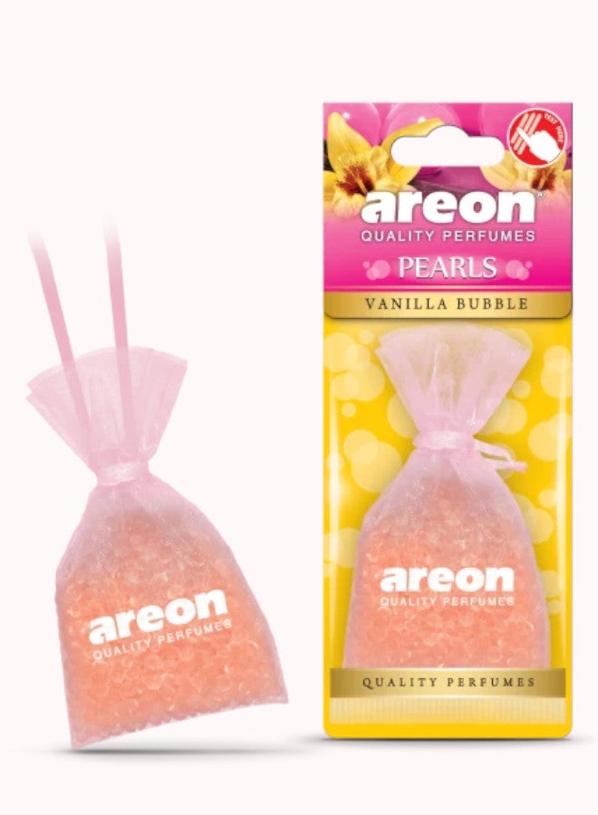Areon pearls Hanging Perfume Beads with Vanilla Bubble