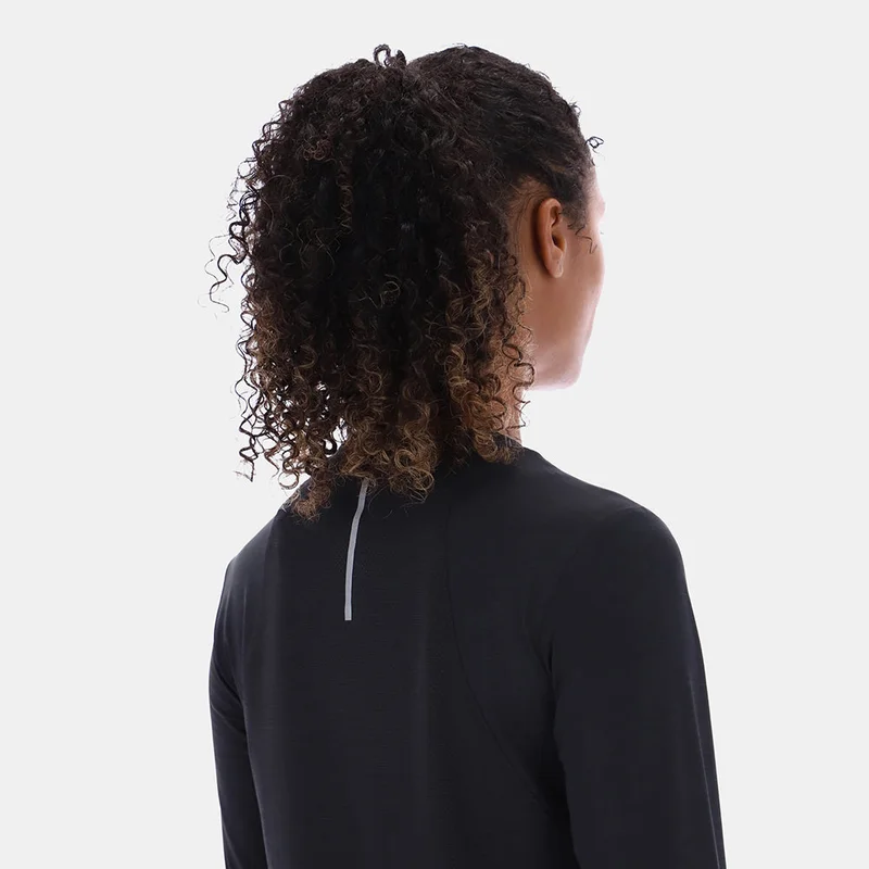 Reebok Black Reebok Long Sleeve Running Women's Top - Black for Women | Best Price UAE