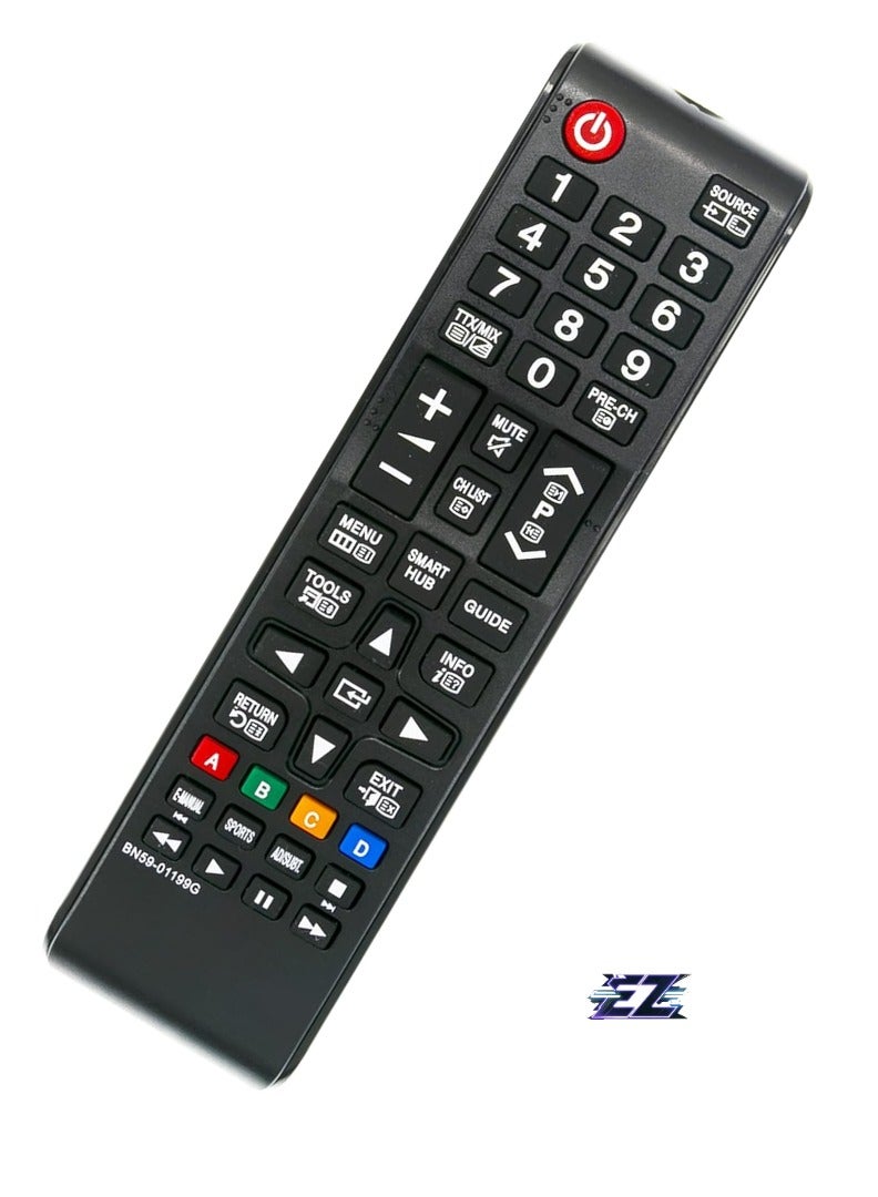 ELTRAZONE "New Replacement Remote Control BN59-01199G for Samsung TV UE40JU6070, UE43JU6050, UE48JU6050, UE55JU6070, UE60JU6050, UE65JU6070 – Includes Battery" - Image 2