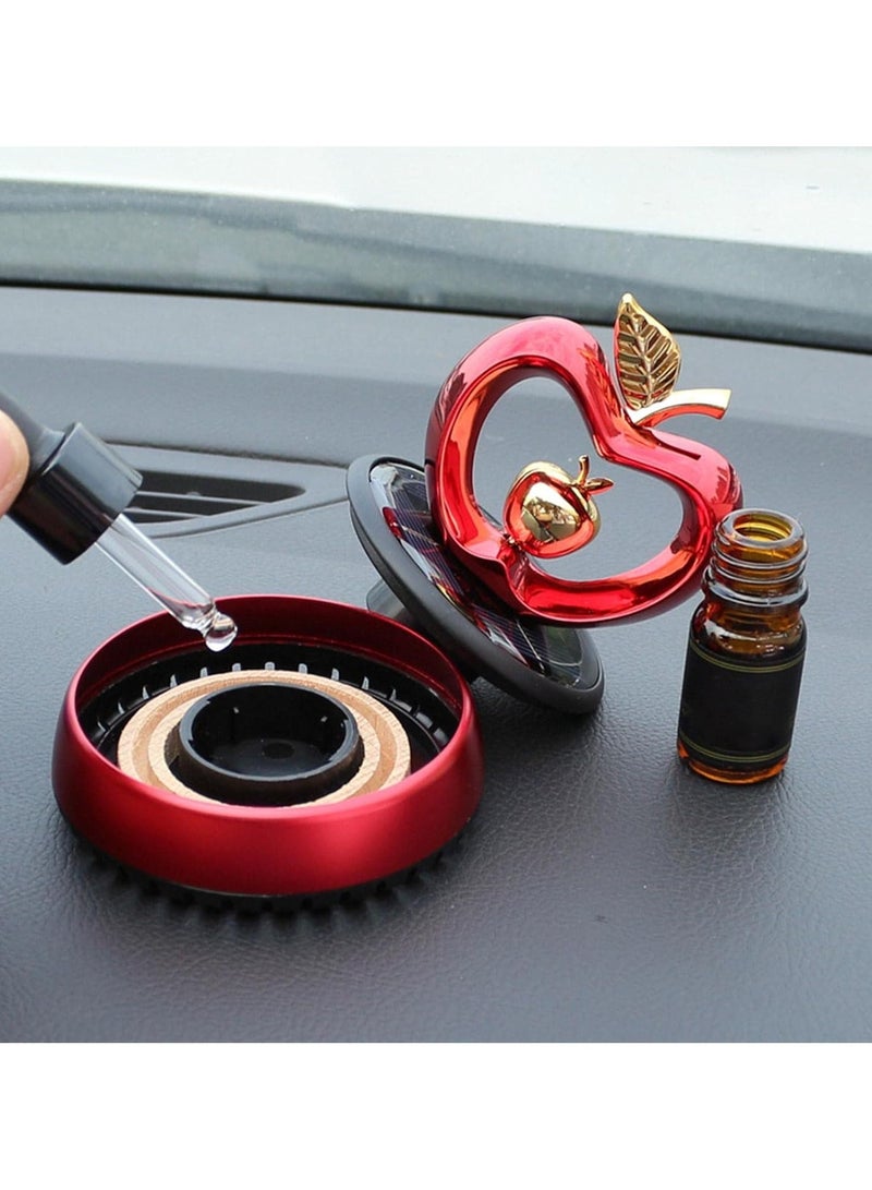 general Solar Energy Car Air Freshener, Innovative Rotating Car Air Fresheners with Essential Oil - Stylish Car Decorations Interior, Provides Long-Lasting Natural Scents - Image 2