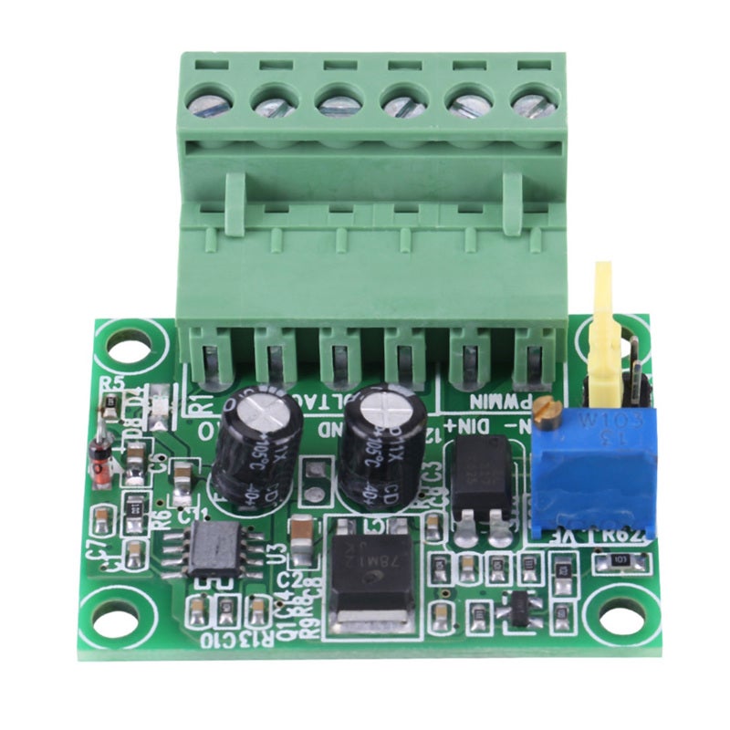 محول PWM إلى جهد 5V/24V مدخل 0-10V مخرج - توصيل سهل لمحولة إشارة PWM للتحكم الصناعي وأتمتة PLC - Image 3