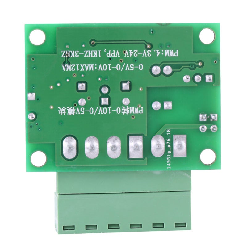 محول PWM إلى جهد 5V/24V مدخل 0-10V مخرج - توصيل سهل لمحولة إشارة PWM للتحكم الصناعي وأتمتة PLC - Image 2