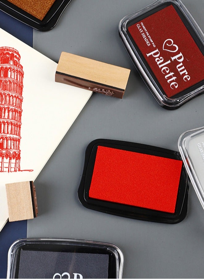 Stamp Pad (Red) 100mm x 65mm - Image 5