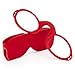 REAVEE Ultra Slim Armless Reading Glasses for Men Women Small and Flat Readers Compact Pocket Size with Stickon Case HolderRed 15 - Image 1