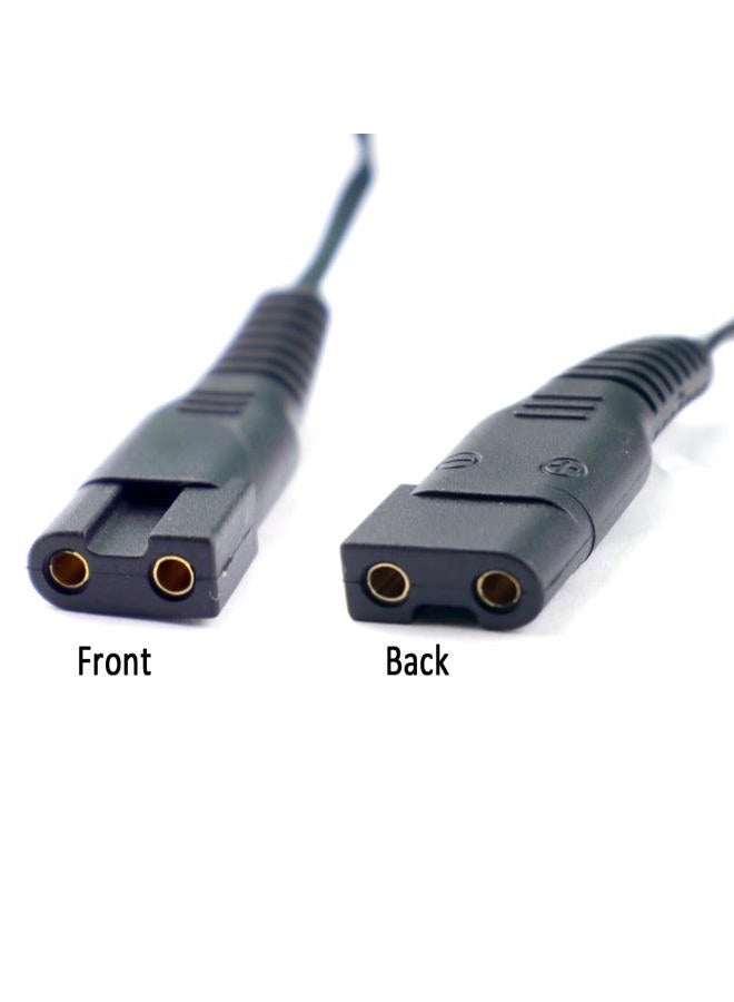 ENJOY-UNIQUE 1.7V Adapter Charger Power Supply Cord Compatible with Panasonic Beard Trimmer Shaver ER2301,ER2302,ER-GD50,GD51,GD60,GD61,ER-GB80,GB86,GB96,ER-GC50,GC51,GC70,GC71 Replaces RE9-86,RE9-85 - Image 3