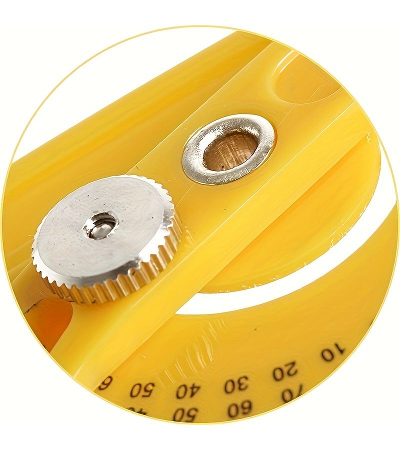 Protractor Angle Finder 0 to 180 Degrees Plastic Carpentry Tool A Pack - Image 3