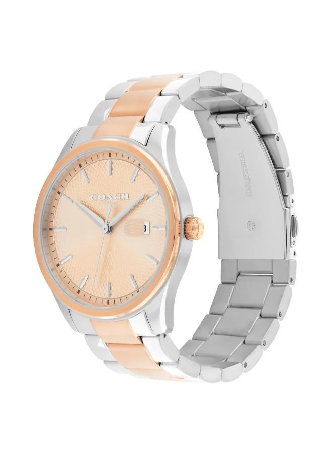 كوتش Oliver Stainless Steel & Rose Gold-Tone 41mm Watch