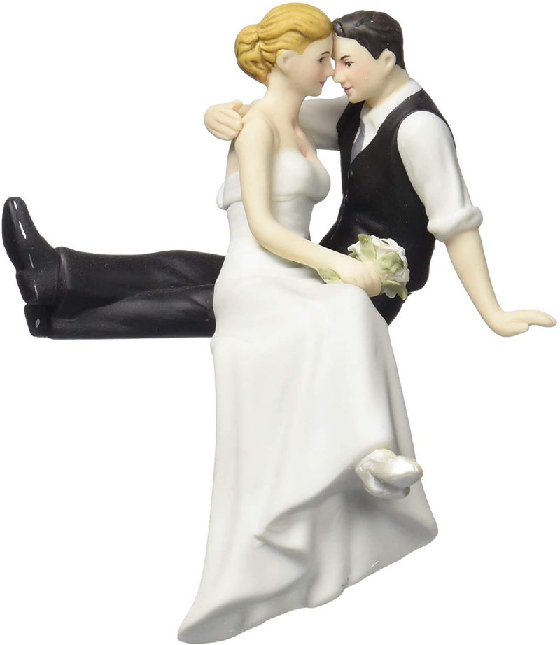 Weddingstar The Look of Love Bride and Groom Porcelain Figurine Cake Topper