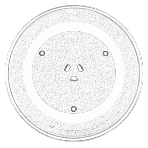 Beaquicy 14 1/8" Microwave Turntable Glass Tray by Beaquicy - 14 1/8 INCH Microwave Plate Replacement for GE Microwave - Replaces DE74-20002B WB49X10063 DE74-20002A DE74-20002D WB39X10038 WB49X10096 - Image 1