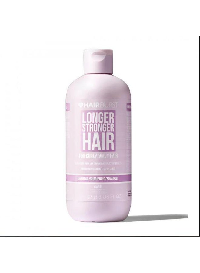 Hair Burst Shampoo with Cherry & Almond Extracts for Curly & Wavy Hair
