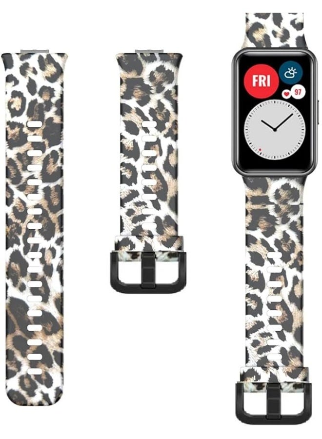Silicone Replacement Band For Huawei Watch Fit 2 Women Men Tiger Strap - Image 1