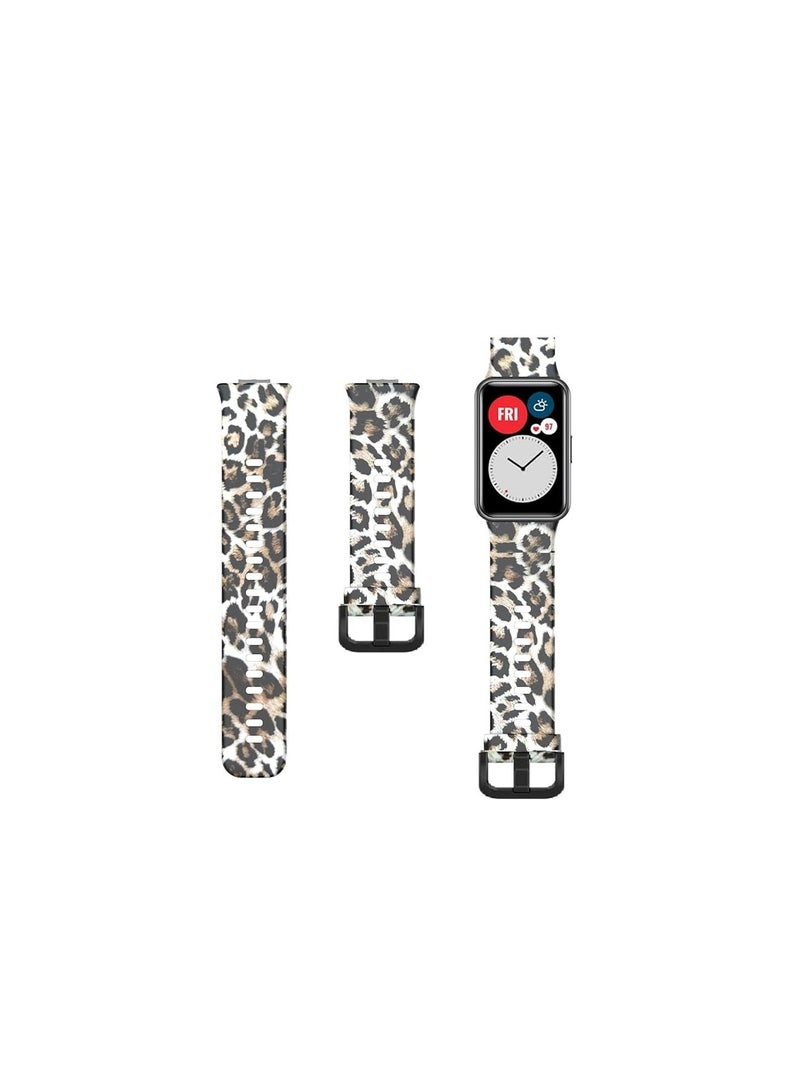Silicone Replacement Band For Huawei Watch Fit 2 Women Men Tiger Strap - Image 2