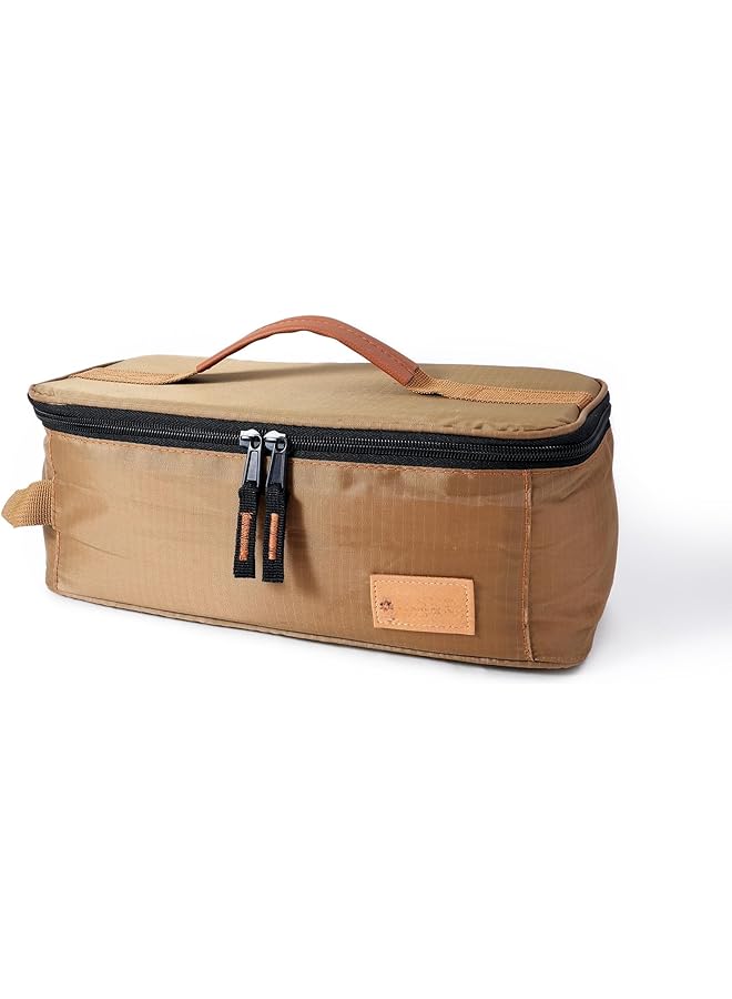 KASTWAVE Waterproof Camping Cookware Organizer Bag Portable Durable Multi Compartment Utensil Pouch for Outdoor Cooking BBQ Grill Hiking Kitchen Accessories and Stove Tools Storage - Image 1