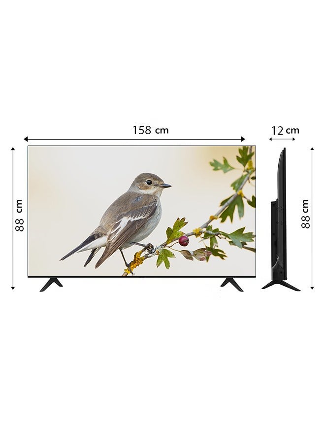 65 Inch -TV Flat Smart -  Android13 - 4K Ultra HD - NC-65T