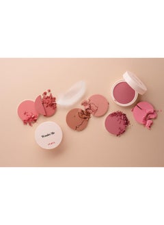 PUPA Pupa Milano Wonder Me Blush, 002 Hug Me, Glow, 0.141 oz - Smooth Texture - Blends Easily - No Powdery Effect - Talc-Free - Paraben-Free - Enriched with Hyaluronic Acid - Powder Make Up  - Image 3