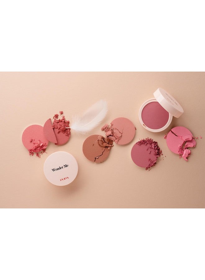 بوبا أحمر خدود وندر مي من بوبا ميلانو، 002 هوج مي، متوهج، 0.141 أونصة - ملمس ناعم - يمتزج بسهولة - بدون تأثير بودرة - خالٍ من التلك - خالٍ من البارابين - مدعم بحمض الهيالورونيك - مكياج بودرة - Image 3