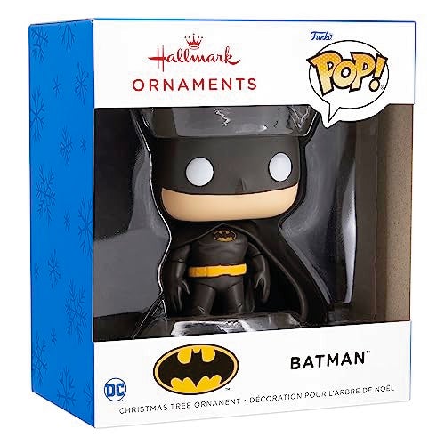 Hallmark Christmas Ornament, DC Batman Funko POP! Ornament, Gifts for DC Comics Fans - Image 3