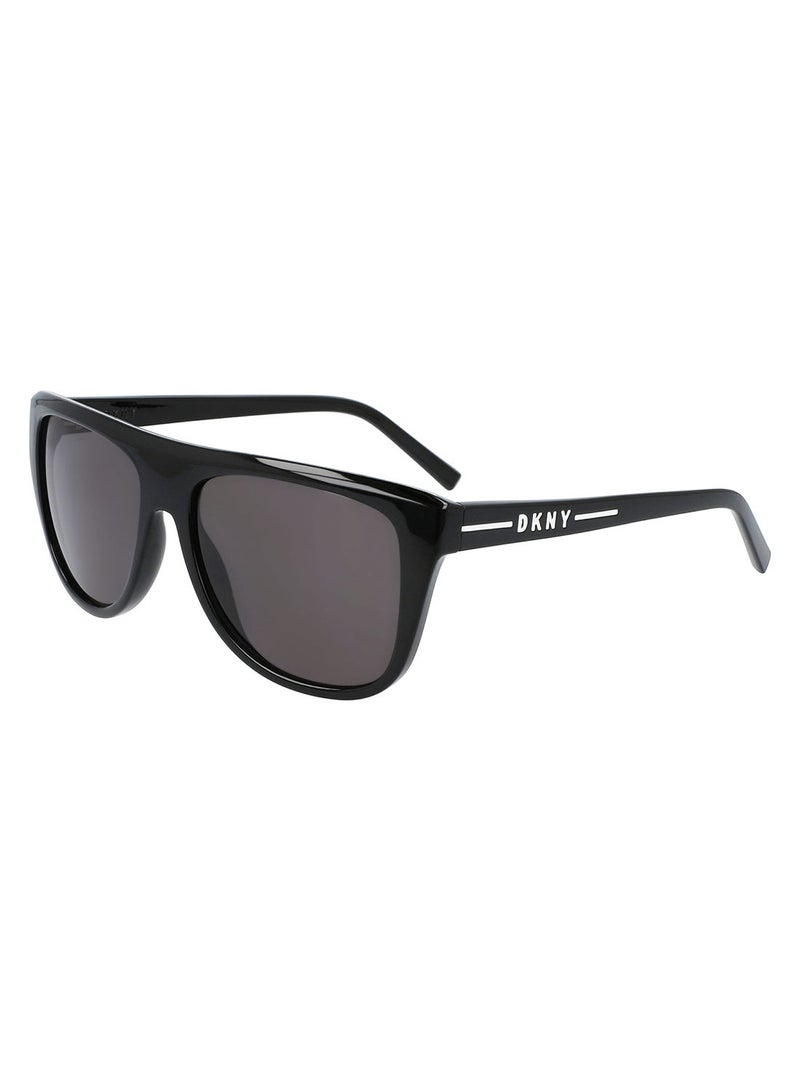 DKNY نظارات شمسية مستطيلة معدلة بإطار كامل من ديكني DK537S 5616 001 - Image 2