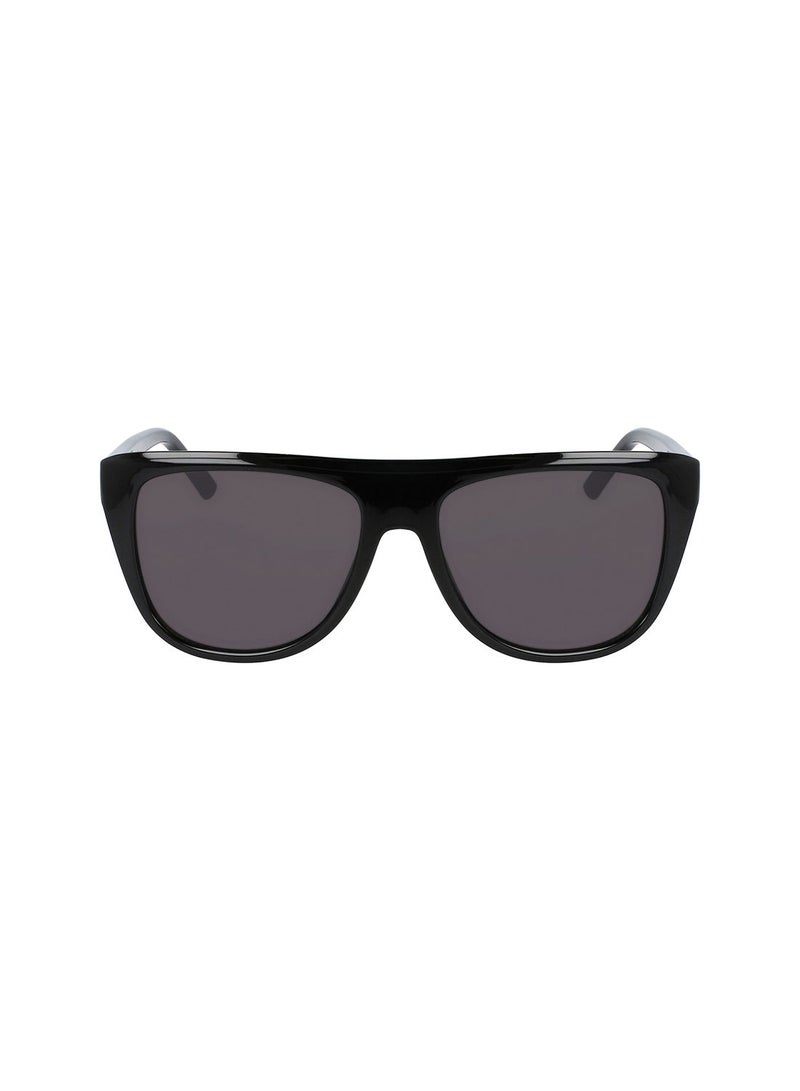 DKNY نظارات شمسية مستطيلة معدلة بإطار كامل من ديكني DK537S 5616 001 - Image 1