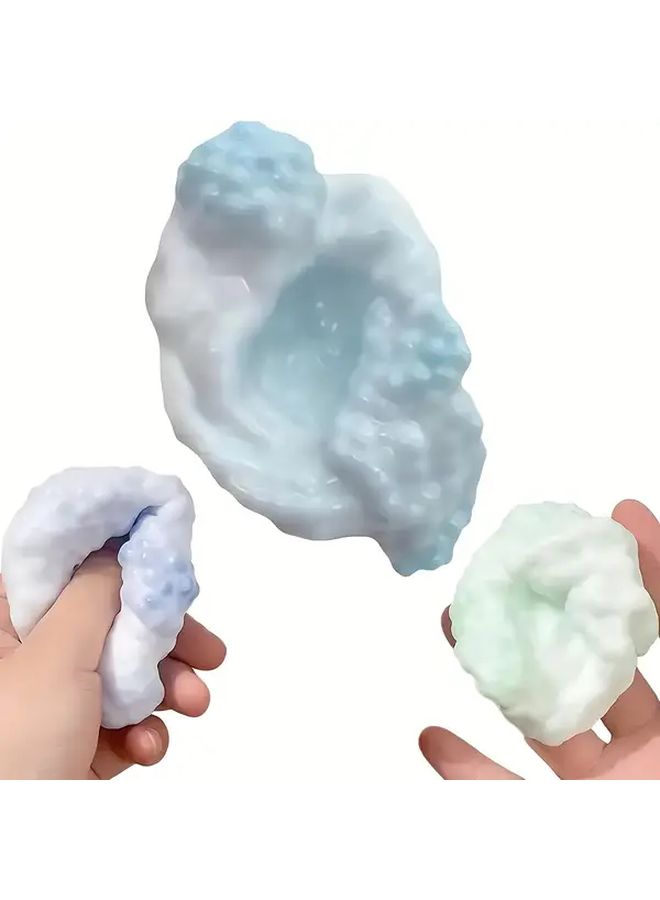 Assorted Colors Moldable Ice Bead Squeeze Toy Stress Relief Ball - Image 1