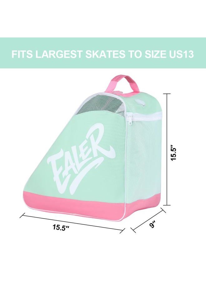 EALER Heavy-Duty Waterproof Skate Bag with Adjustable Shoulder Strap – Fits Ice Hockey, Inline, Roller & Quad Skates | Kids & Adults - Image 2