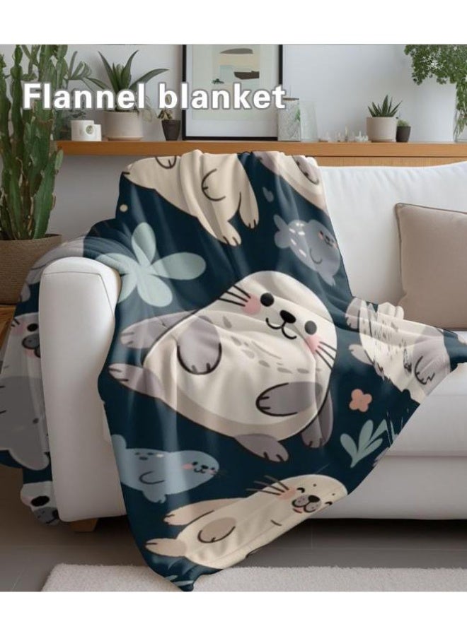 general Baby and children's cartoon flannel thin blanket (warm and comfortable, suitable for sleep, game use) 70cm*100cm - Image 5