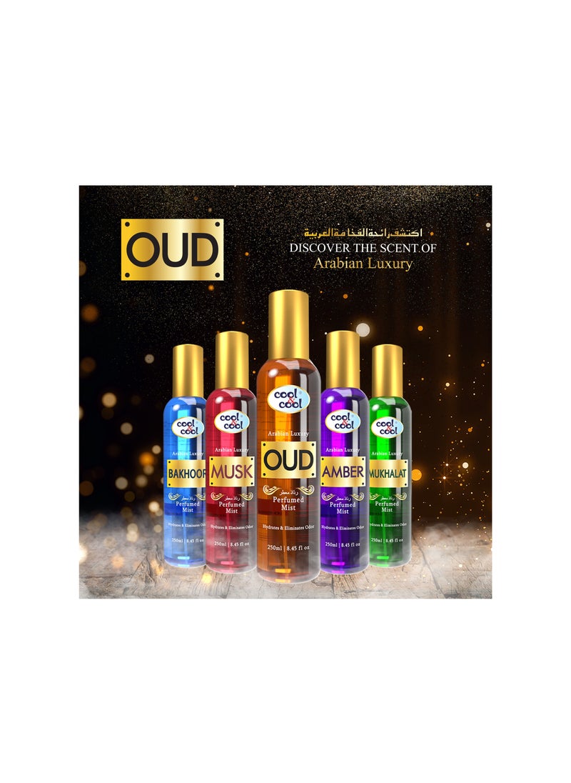 Cool & Cool - C&C Perfumed Mist OUD 250ml - Image 1