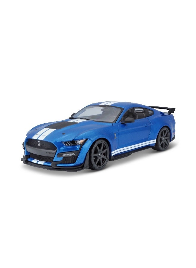 Maisto Maisto Special Edition 2020 Ford Mustang Shelby GT500 Die-cast Car (1:18, Blue)  - Image 2