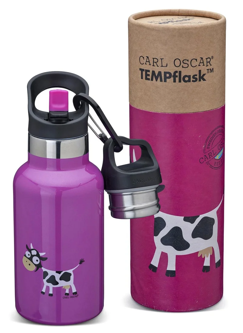 Carl Oscar Carl Oscar Sweden Tempflask™, Kids 0.35 L - Purple