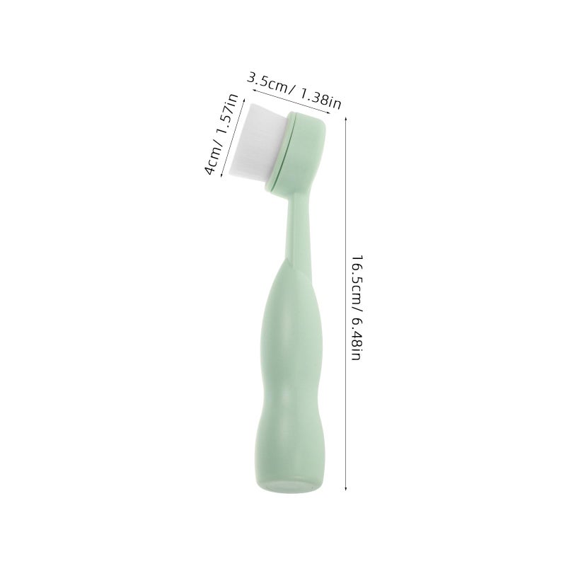 Manual Face Scrubber Exfoliator With Soft Bristles For Deep Pore Cleaning And Daily Skin Care - Image 3