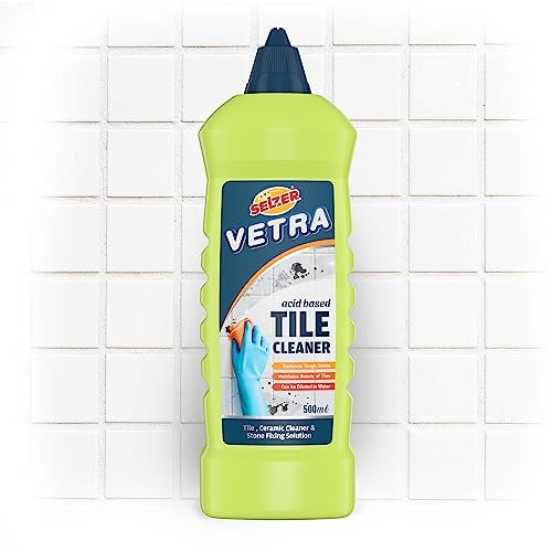Selzer Vetra Tiles Cleaner Liquid |Clean All Purpose Tile, Floor & Wall Cleaner 500 ml, Bedroom & Bathroom Floors, Removes Grease, Dirt & Tough Stains|Kills 99.9% Germs|Pack of 1 - Image 2