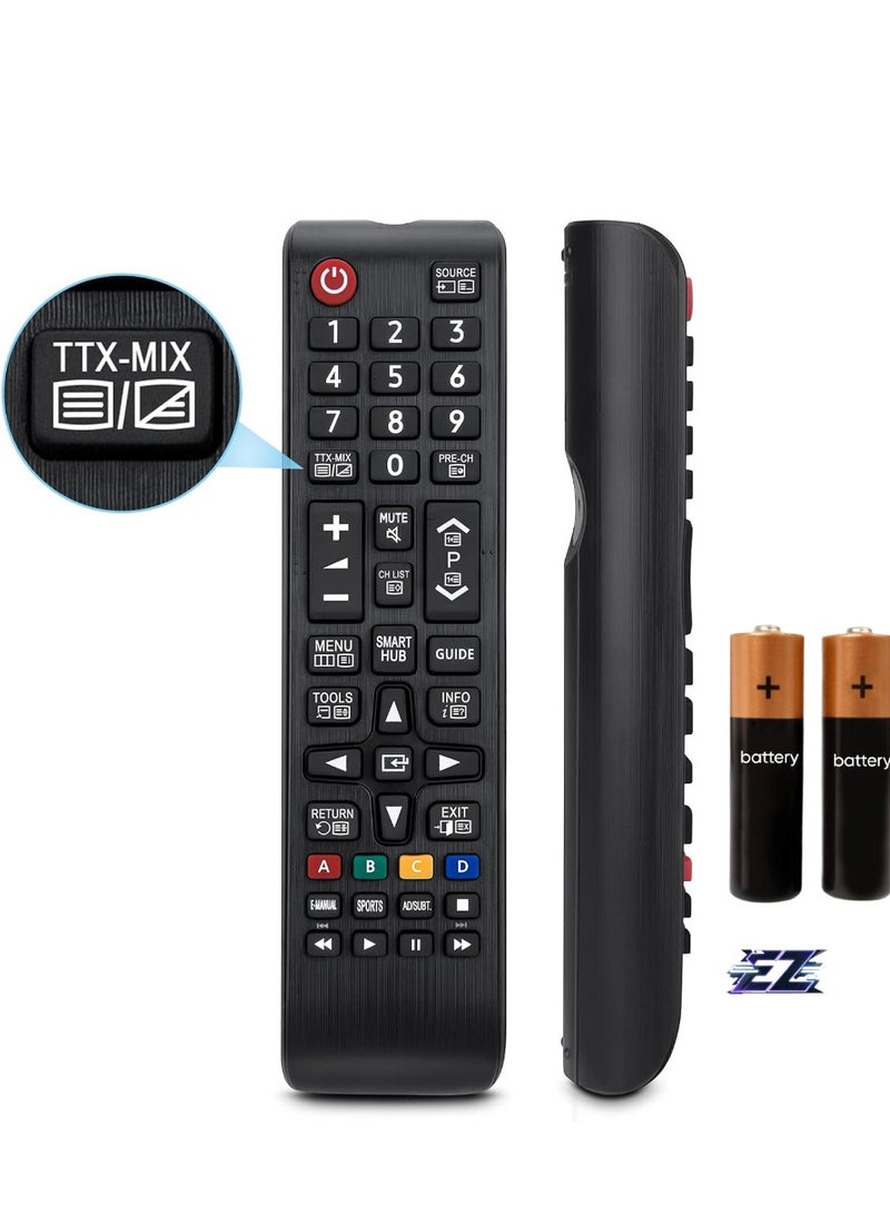 ELTRAZONE Replacement Remote Control BN59-01199G for Samsung TVs, Compatible with Samsung Ultra HD Crystal Ultra HDR Neo QLED 4K/8K Smart TV (2021/2022) – With Battery - Image 1