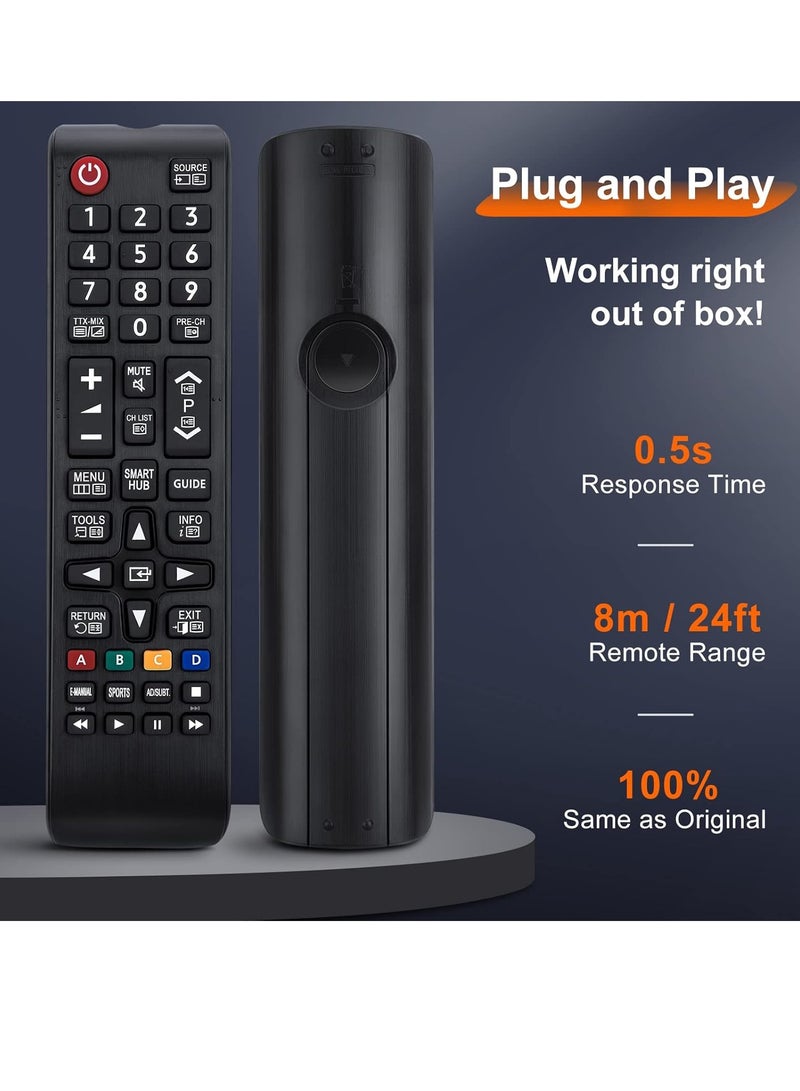 ELTRAZONE Replacement Remote Control BN59-01199G for Samsung TVs, Compatible with Samsung Ultra HD Crystal Ultra HDR Neo QLED 4K/8K Smart TV (2021/2022) – With Battery - Image 4