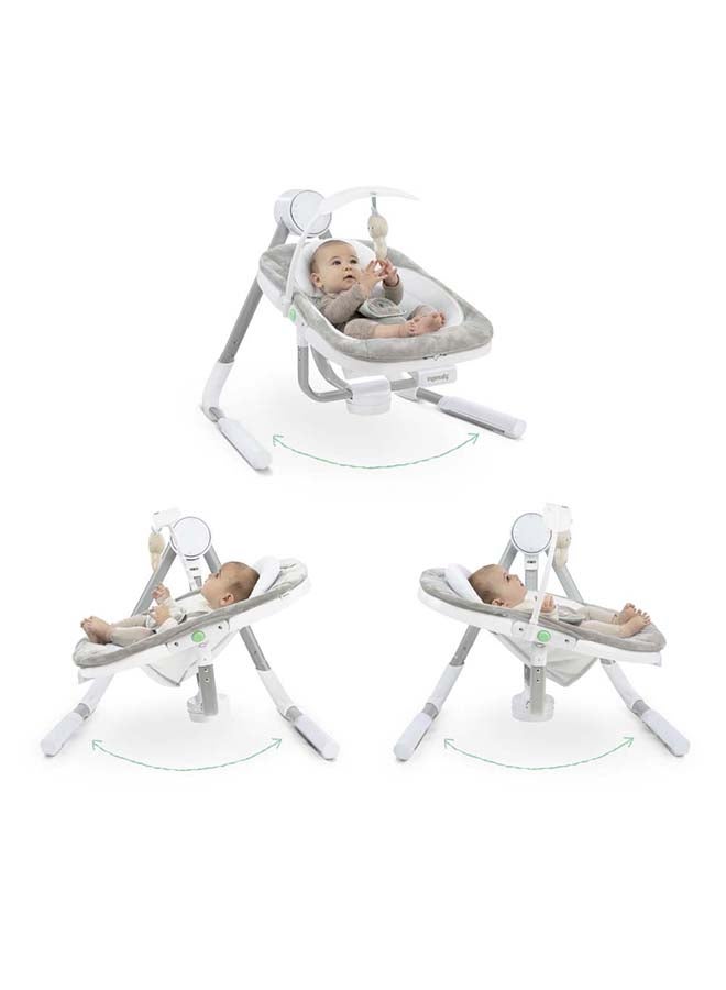 ingenuity AnyWay Sway Dual-Direction Portable Swing - Spruce - Image 2