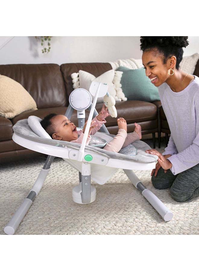 ingenuity AnyWay Sway Dual-Direction Portable Swing - Spruce - Image 5