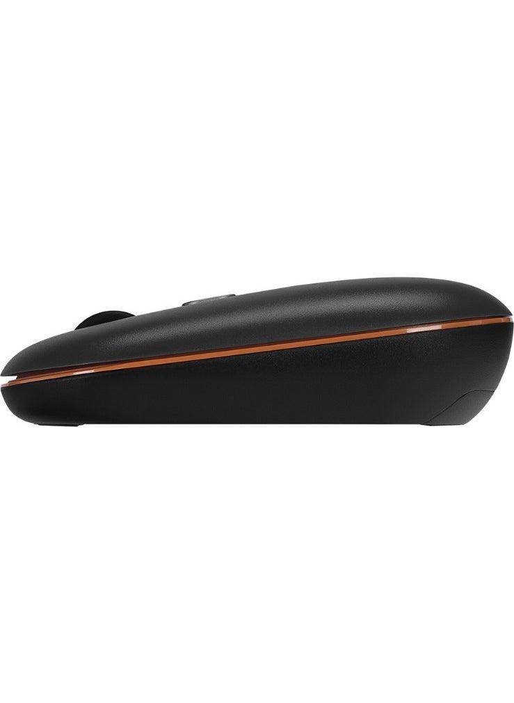 Everest SMW-444 USB Silver Bluetooth and 2.4ghz Optical Wireless Mouse  - Image 3