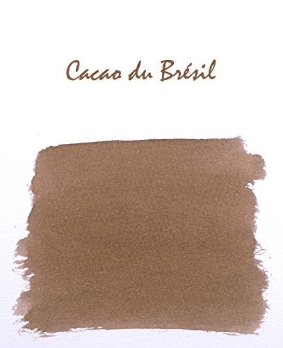 Jacques Herbin Herbin Fountain Pen Ink - 10ml Bottled - Cacao du Bresil - Image 2