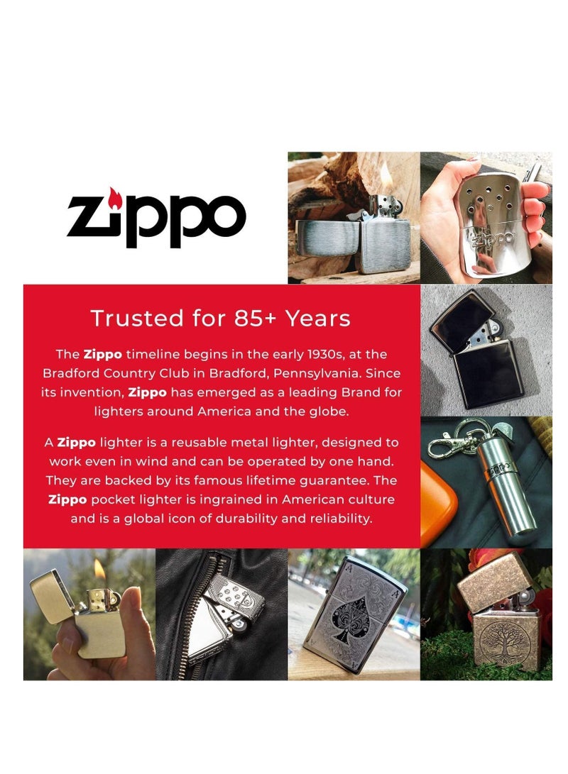 Zippo Mp400079 218 Black Matte Windproof Lighter - Image 5