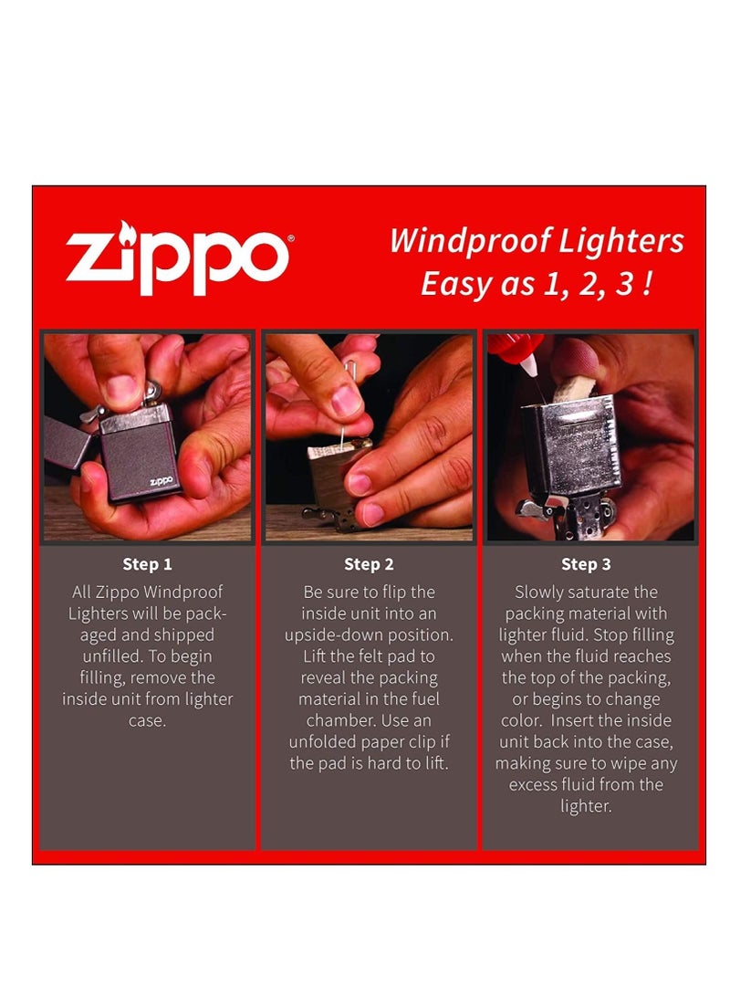 Zippo Mp400079 218 Black Matte Windproof Lighter - Image 4