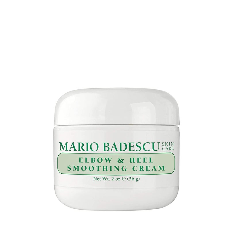 Mario Badescu Elbow & Heel Smoothing Cream, Rich, Thick Formula with Exfoliating Salicylic Acid, Overnight Foot Care for Cracked, Dry, Rough Skin, 2 Oz - Image 1