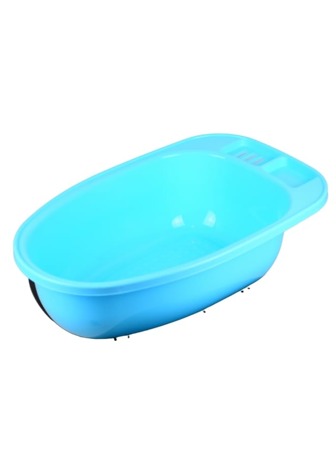 Anti Slip Protection Wipe Clean Baby Bath Tub 68X40X20Cm - Image 3