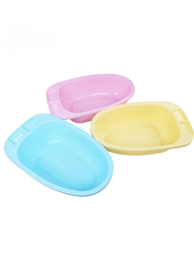 Anti Slip Protection Wipe Clean Baby Bath Tub 68X40X20Cm - Image 4