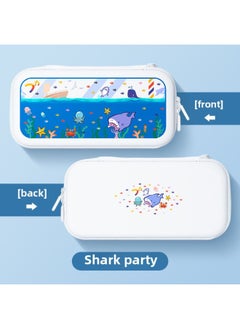 Nintendo Switch Storage Bag Switcholed Protective Case Ns Game Machine Hard Pack Oled Host Fitting Pack-Product Color:Oled Theme Pack-[Underwater World]]