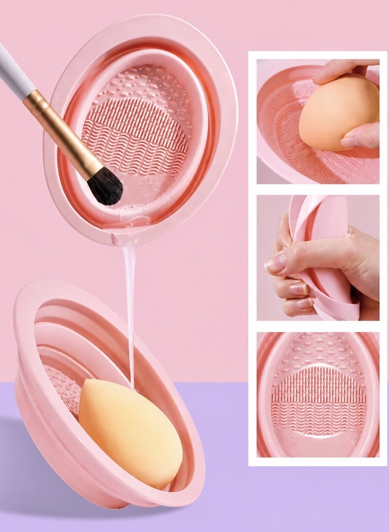 Shein Silicone makeup brush and sponge cleaner multicolour - Image 1