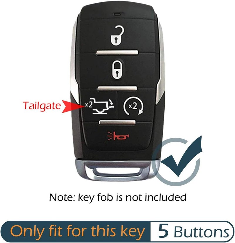 GFDesign Silicone Key Fob Cover for Ram 1500 - Image 2
