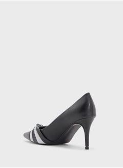 ELLA Pointed Pump With Knot Detail  - Image 3