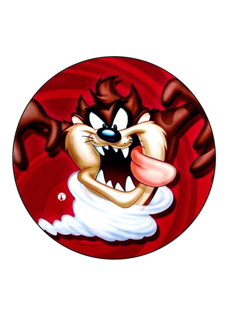 RKN Looney Tunes Printed Mouse Pad Round  Multicolour