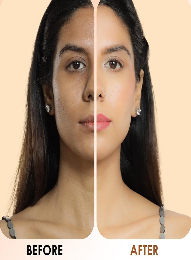 جلام 21 كريم أساس Glam21 Studio Perfection HD Matte - لمسة نهائية مطفية | تغطية كاملة قابلة للمزج | يدوم طويلاً ومقاوم للماء | غني بحمض الهيالورونيك | يتحكم في إفراز الزيوت - للبشرة العادية - لون عاجي 30 مل - Image 5